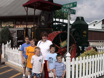Chambers Family at Lehman's, Kidron, Ohio