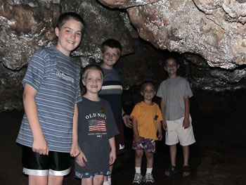 Chambers Family at 7 Caves, Bainbridge, Ohio